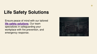 Life Safety Solutions