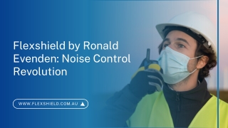 flexshield by ronald evenden noise control