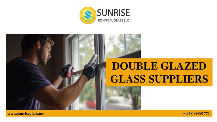 double glazed glass suppliers