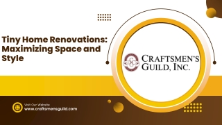 tiny home renovations maximizing space and style