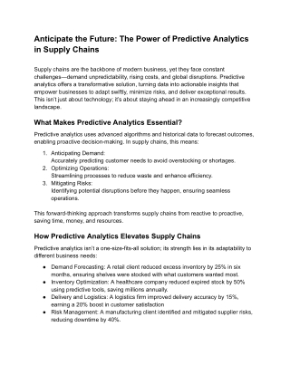 Anticipate the Future_ The Power of Predictive Analytics in Supply Chains (1)