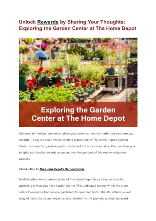 Unlock Rewards by Sharing Your Thoughts_ Exploring the Garden Center at The Home Depot (1)