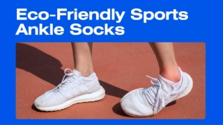 Eco-Friendly Sports Ankle Socks