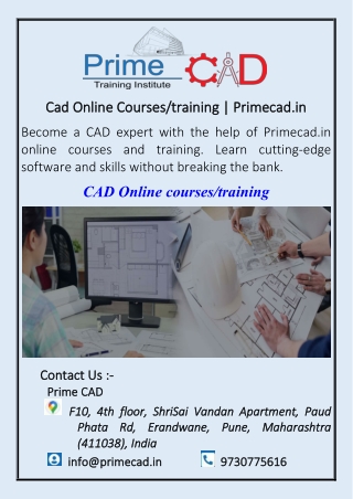 cad cad online online courses training courses