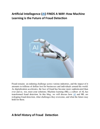 artificial intellegence ai finds