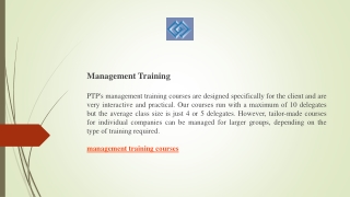 Management Training Courses – Unlock Your Leadership Potential