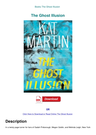 Books The Ghost Illusion