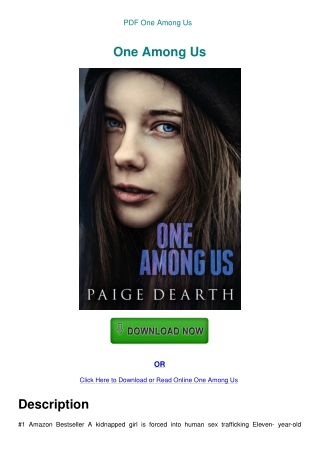 PDF One Among Us