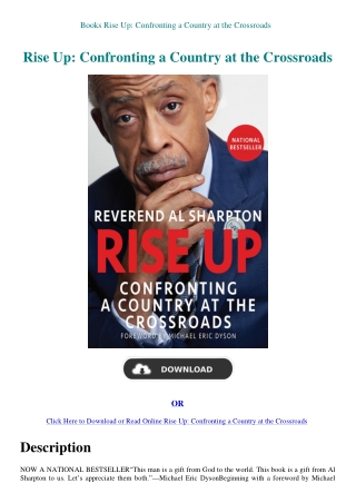 Books Rise Up Confronting a Country at the Crossroads
