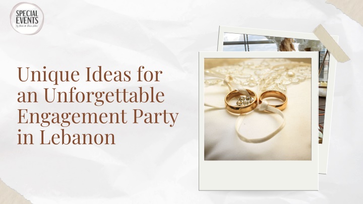 unique ideas for an unforgettable engagement