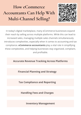 How eCommerce Accountants Can Help With Multi-Channel Selling?