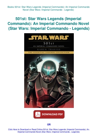 Books 501st Star Wars Legends (Imperial Commando) An Imperial Commando Novel (Star Wars Imperial Com