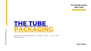 eco friendly custom paper tubes