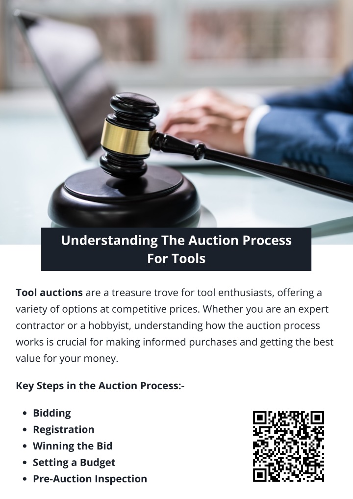 understanding the auction process for tools