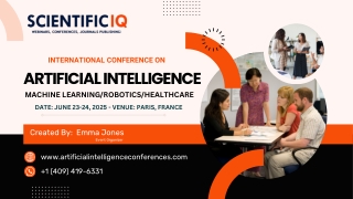 Artificial Intelligence & Machine Learning/Robotics/Healthcare