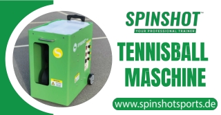 Tennisballmaschine von SpinShot Sports: Perfektes Training für jedes Niveau