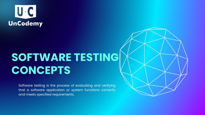 software testing concepts