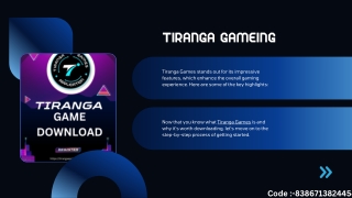 Tiranga Games Download: Your Guide to an Engaging Gaming Experience