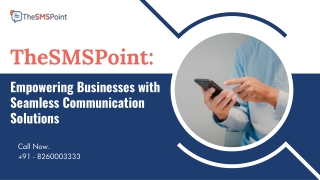 TheSMSPoint Leading SMS Service Provider in India