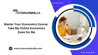 Master Your Economics Course: Take My Online Economics Exam for Me