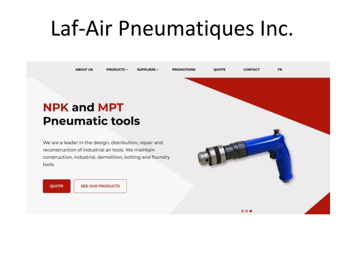 laf air pneumatiques inc