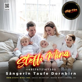 Sängerin Taufe Dornbirn