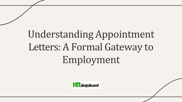 understanding appointment letters a formal gateway to employment