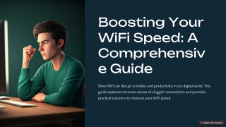 boosting your wifi speed a comprehensive guide