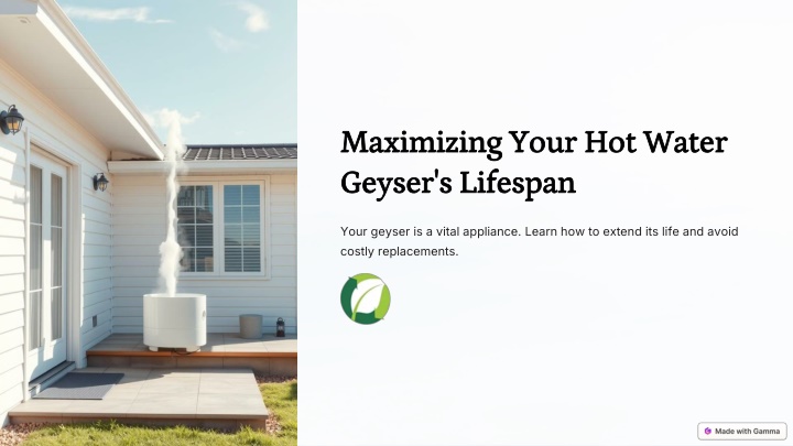 maximizing your hot water geyser s lifespan