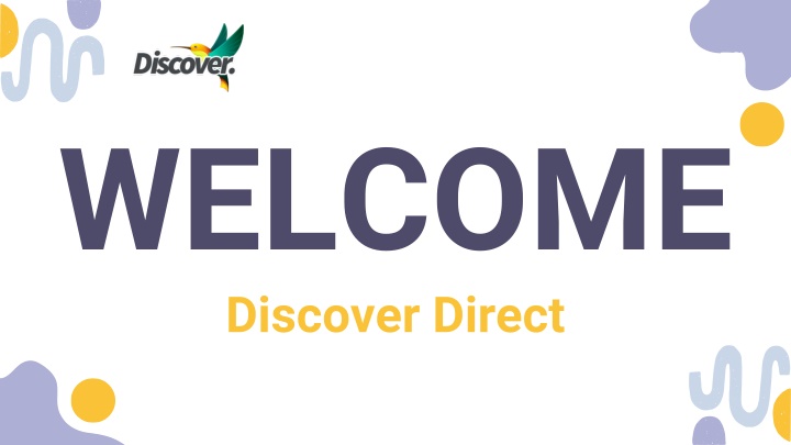 welcome discover direct