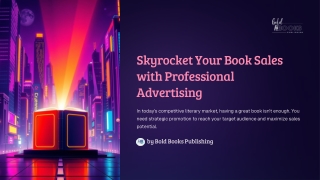 Skyrocket Your Book Sales with Professional Advertising