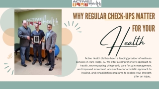 Why Regular Check-Ups Matter for Your Health