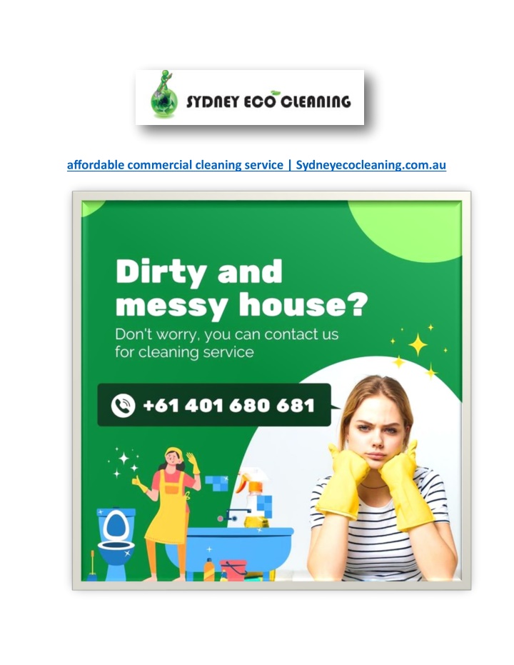 affordable commercial cleaning service