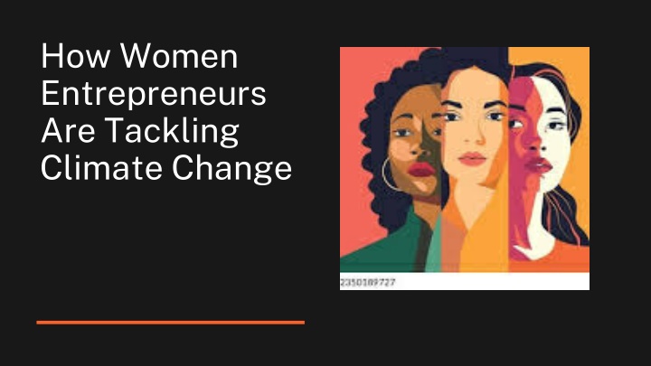 how women entrepreneurs are tackling climate