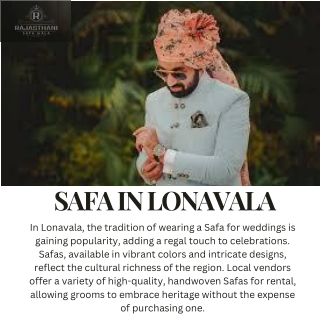 safa for wedding on rent