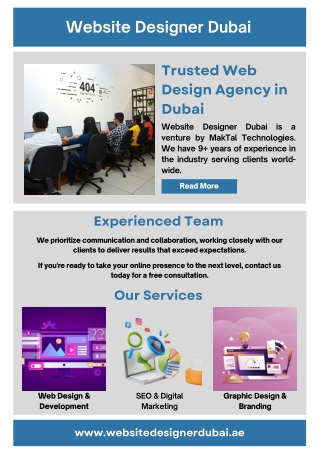 Website Designer in Dubai