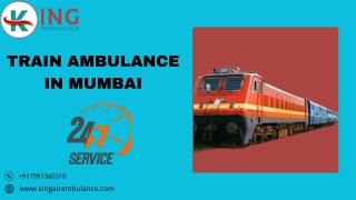 Use Life-care King Train Ambulance in Mumbai with Ventilator Setup