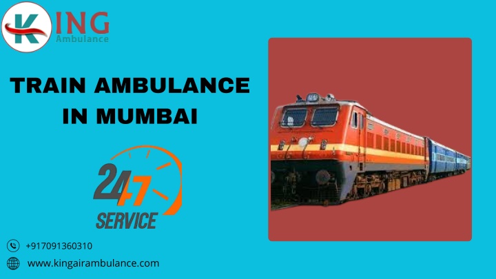 train ambulance in mumbai