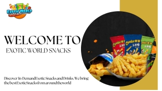 Exotic World Snacks: The Best International Snack Box for Global Flavors