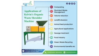 Kelvin's Organic Waste Composters Machines