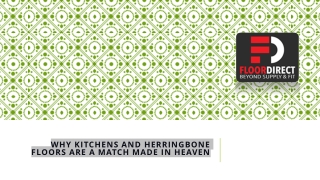 Why Kitchens and Herringbone Floors Are a Match Made in Heaven