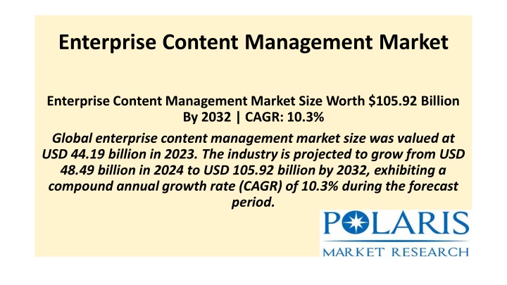 enterprise content management market