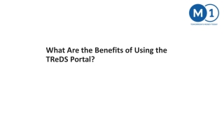 What Are the Benefits of Using the TReDS Portal