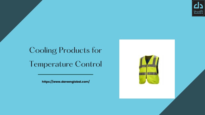 cooling products for