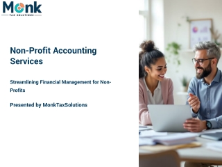 Streamline Your Finances with Expert Non-Profit Accounting