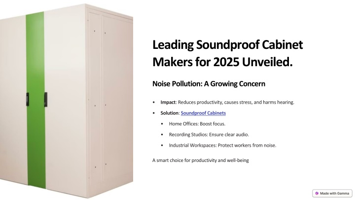 leading soundproof cabinet makers for 2025