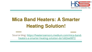 Mica Band Heaters: The Smart Choice for Efficient Heating!