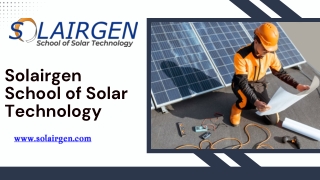 Solairgen to Unveil More Solar Energy Online Courses
