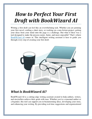 How to Perfect Your First Draft with BookWizard AI