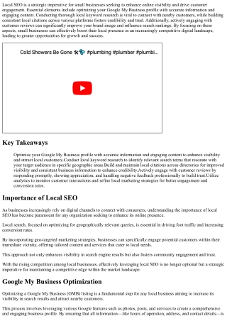 local seo is a strategic imperative for small